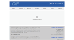 Desktop Screenshot of globalairfleet.com